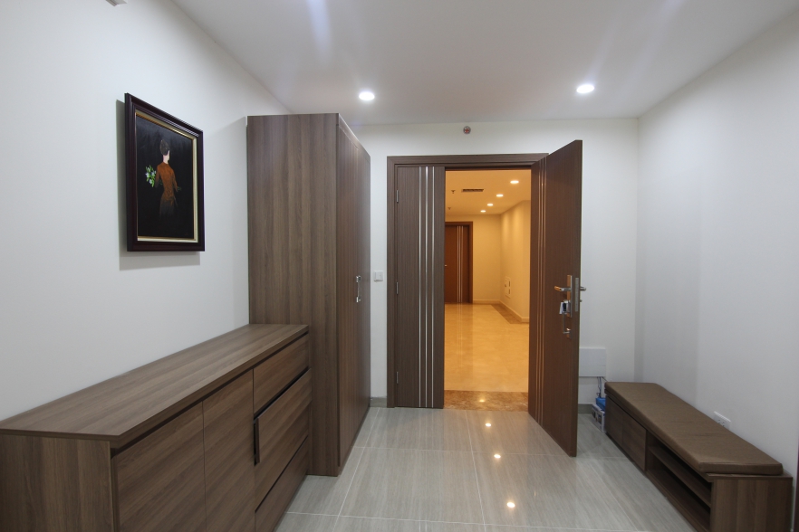 Three-bedroom apartment with full new furniture for rent in Ciputra, Tay Ho, Hanoi